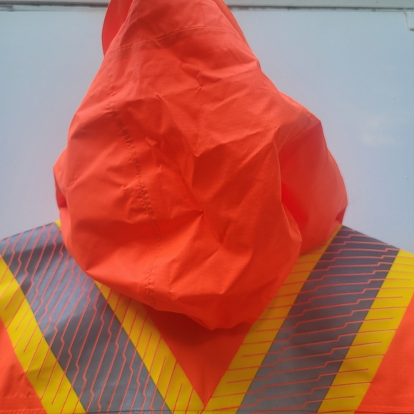 Work King Safety Rain Jacket Size Large - Picture 6 of 14